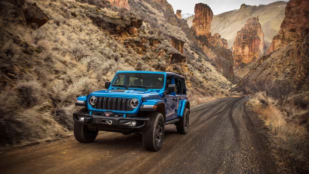 2024 Jeep Wrangler driving