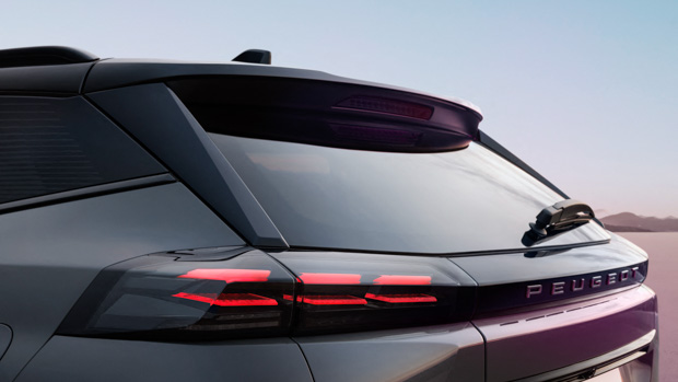 2023 Peugeot 2008 tailgate