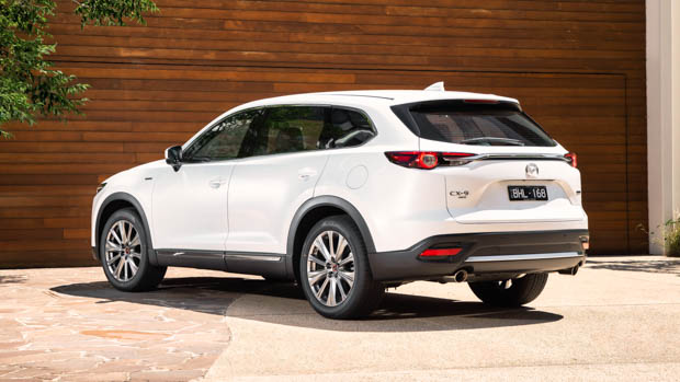 2021 Mazda CX-9 rear 3/4 static
