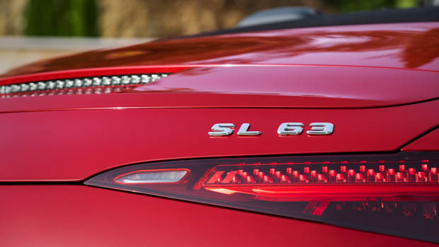 Mercedes-AMG SL63 4Matic badging