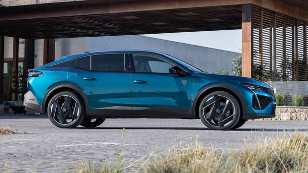 2023 Peugeot 408 PHEV side