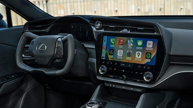 2023 Lexus RZ450e interior screen
