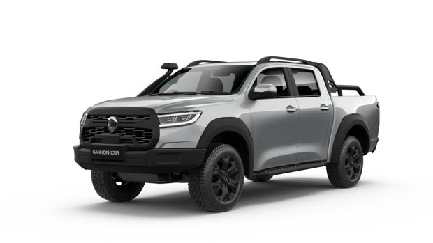 2023 GWM Cannon-XSR front 3/4 static