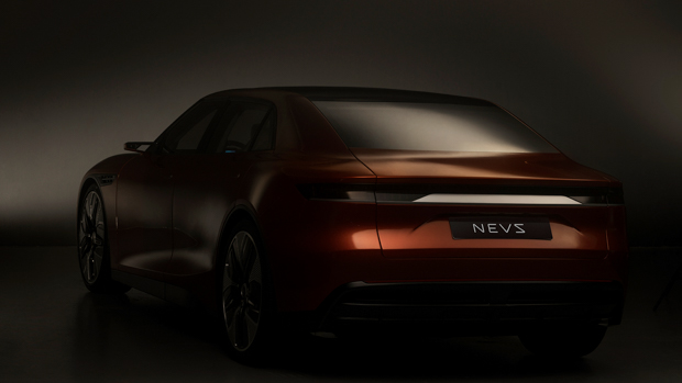 2023 NEVS Emily GT rear 3/4