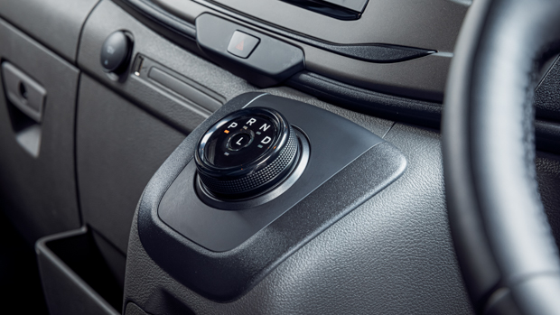 Ford E-Transit 2023 interior shifter