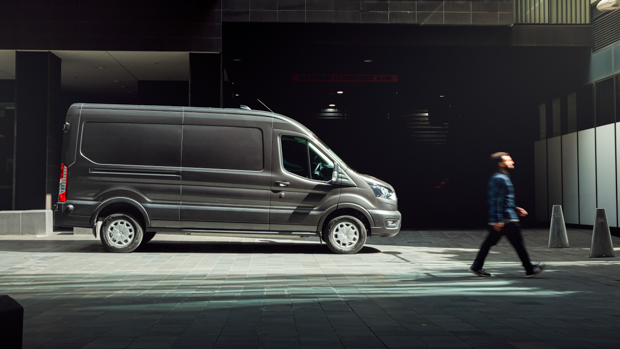 Ford E-Transit 2023 side