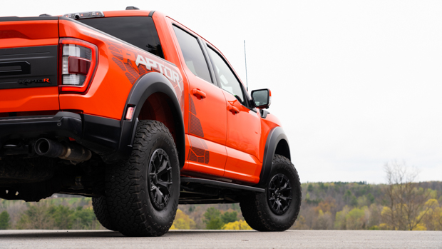 Ford F-150 Raptor R 2023 rear 3/4 close