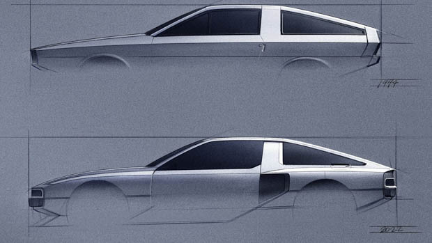 Hyundai N Vision 74 concept drawings