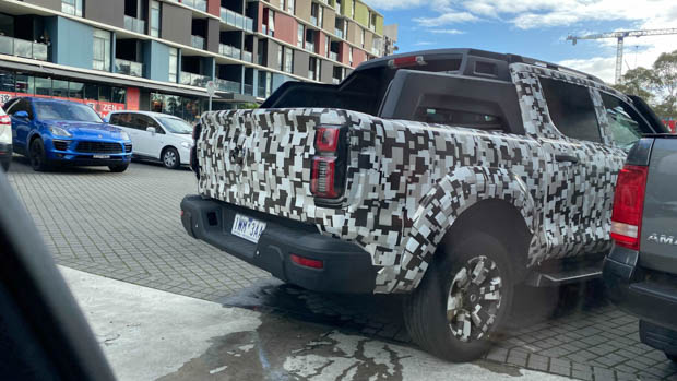 GWM Shanhai Cannon spotted near CC headquarters