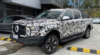 Upcoming GWM Shanhai Cannon ute spotted in Sydney’s inner suburbs