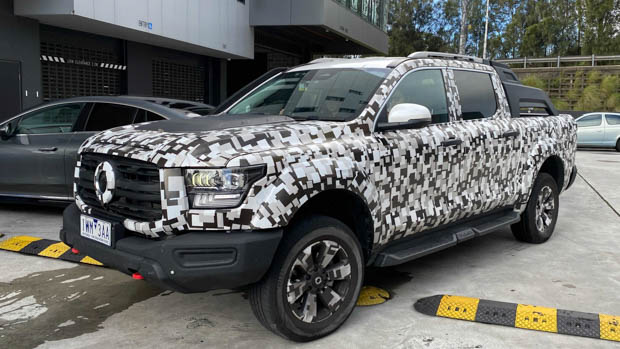 GWM Shanhai Cannon spotted near CC headquarters front 3/4