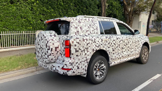2023 GWM Tank 500 spotting Sydney CC rear 3/4
