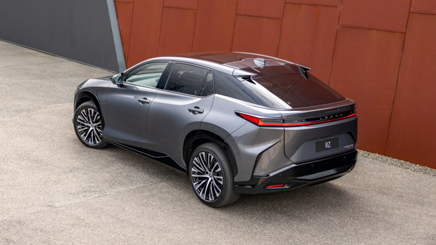 Lexus RZ 450e Sports Luxury 2023 rear above