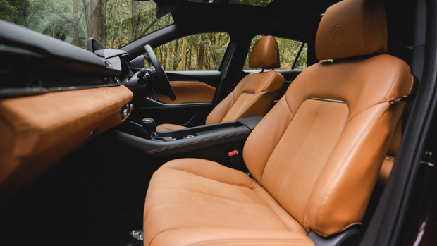 Mazda 6 20th Anniversary 2023 interior front seat