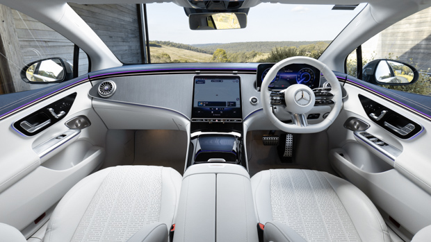 Mercedes-Benz EQE 350 Aus 2023 interior 2