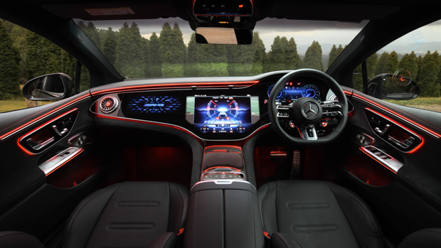 Mercedes-Benz EQE AMG 53 Aus 2023 interior front