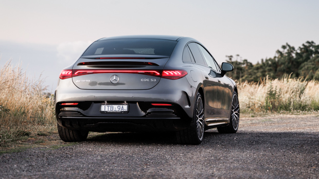 Mercedes-Benz EQE AMG 53 Aus 2023 rear