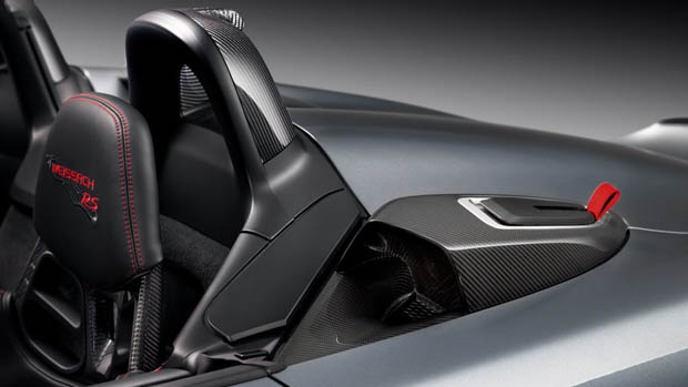 2023 Porsche 718 Spyder RS carbon side air intakes