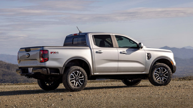 2024 Ford Ranger (US) rear 3/4