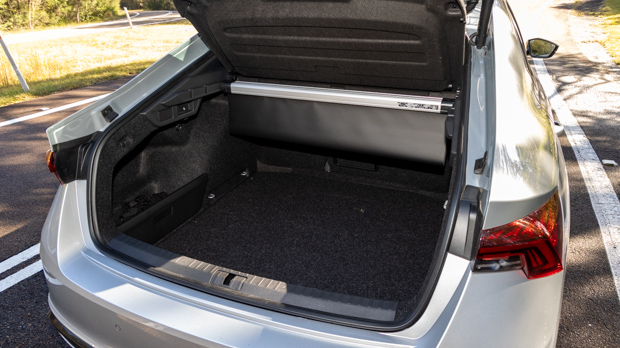 Skoda Octavia RS 2023 interior boot