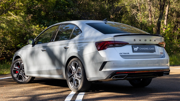 Skoda Octavia RS rear 3/4 close