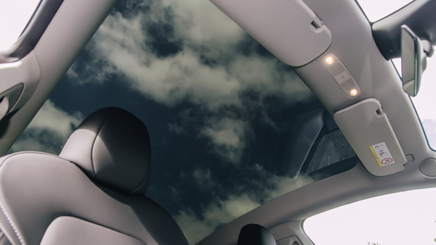 2023 Tesla Model Y Performance red roof