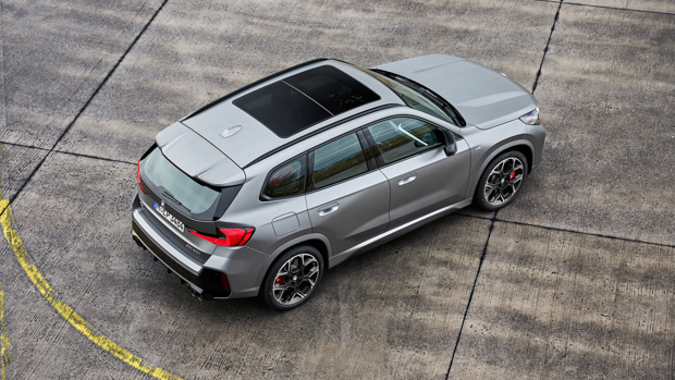 BMW X1 M35i 2023 rear 3/4 above