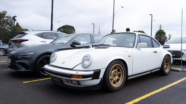Drive Against Depression Porsche and Genesis sitting together