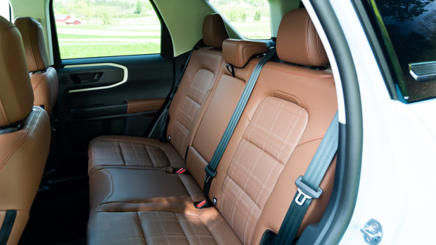 Ford Bronco Sport Heritage Edition 2023 rear seats