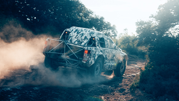 Ford Ranger Raptor race car Dakar