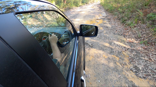 Isuzu D-Max LS-U+ 2023 driving door view