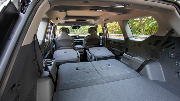 Kia EV9 GT-Line 2024 interior boot