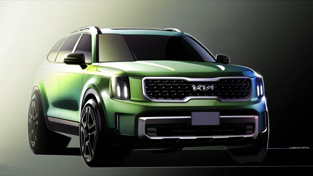 2023 Kia Telluride concept image green