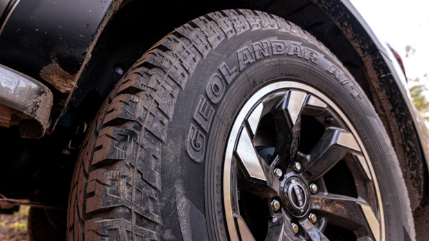 Nissan Patrol Warrior 2023 tyre close