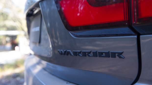 Nissan Patrol Warrior 2023 badge