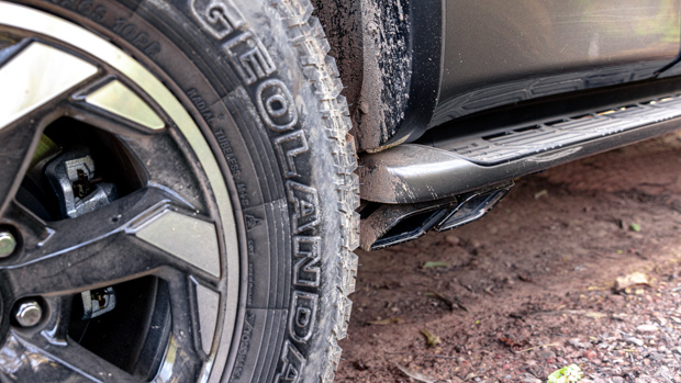 Nissan Patrol Warrior 2023 pipes