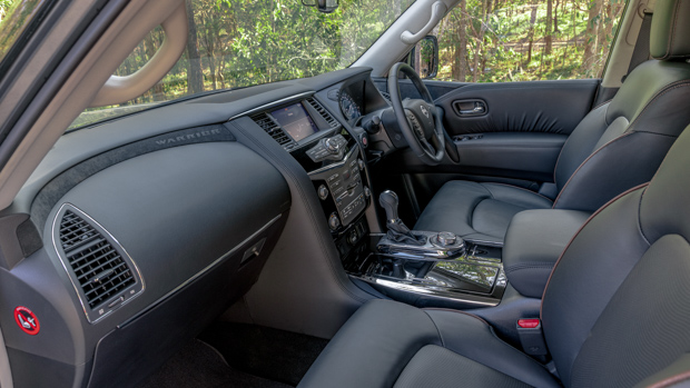 Nissan Patrol Warrior 2023 interior side