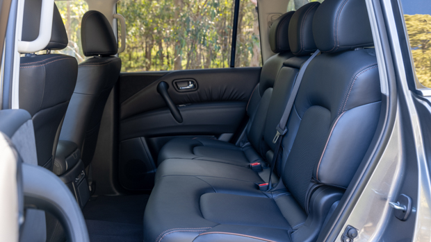 Nissan Patrol Warrior 2023 back seat