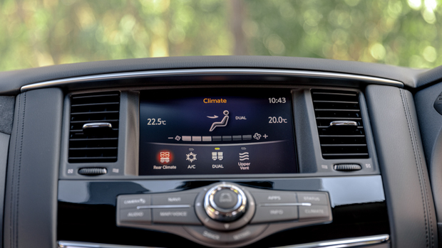 Nissan Patrol Warrior 2023 screen