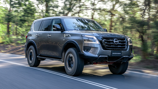Nissan Patrol Warrior 2023 driving road