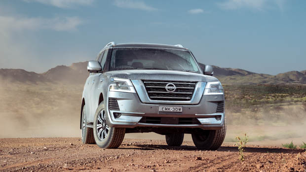 2022 Nissan Patrol in the outback