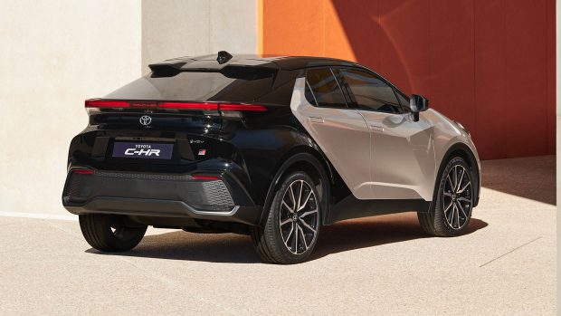 Toyota CHR 2024 rear end black
