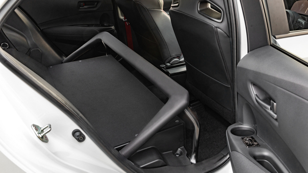 Toyota GR Corolla Morizo Edition 2023 interior back seat