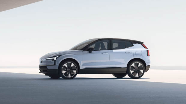 2023 Volvo EX30 side angle static