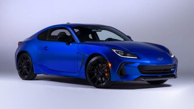 2024 Subaru BRZ tS front 3/4 static shot