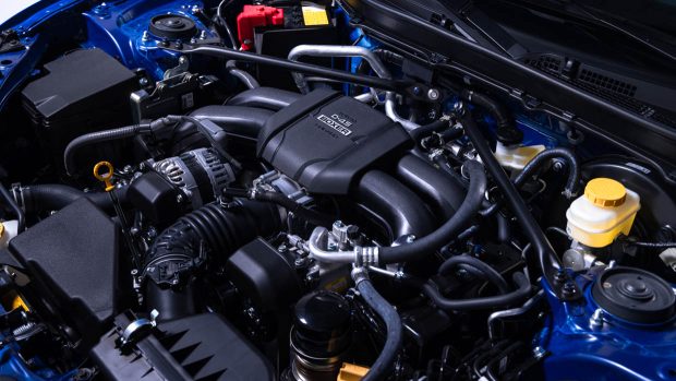 2024 Subaru BRZ tS engine bay wide