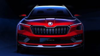 Skoda Kamiq 2023: facelifted small SUV previewed in digital renders