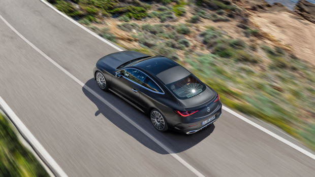 2024 Mercedes-Benz CLE-Class drone shot