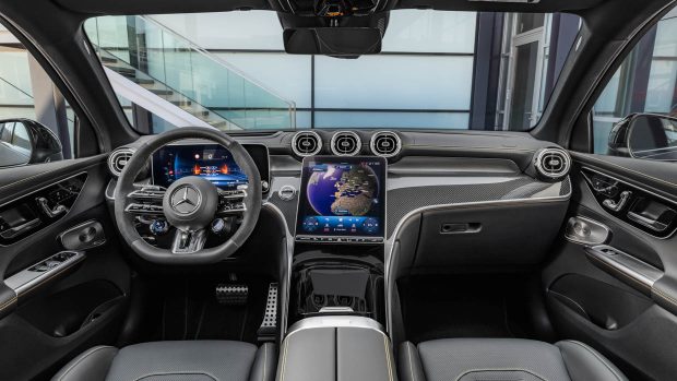 2024 Mercedes-AMG GLC63 S Performance interior wide shot