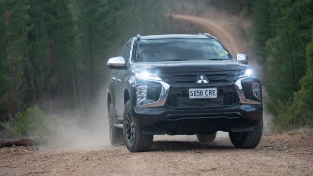 Four wheel power Megatest Mitsubishi Pajero Sport GSR 2023 hill